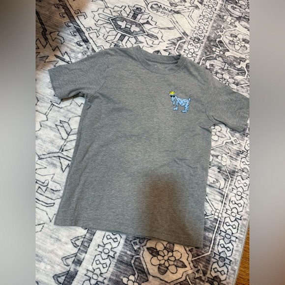 GOAT USA All Star Lax T-Shirt in gray- size youth small - Picture 2 of 5